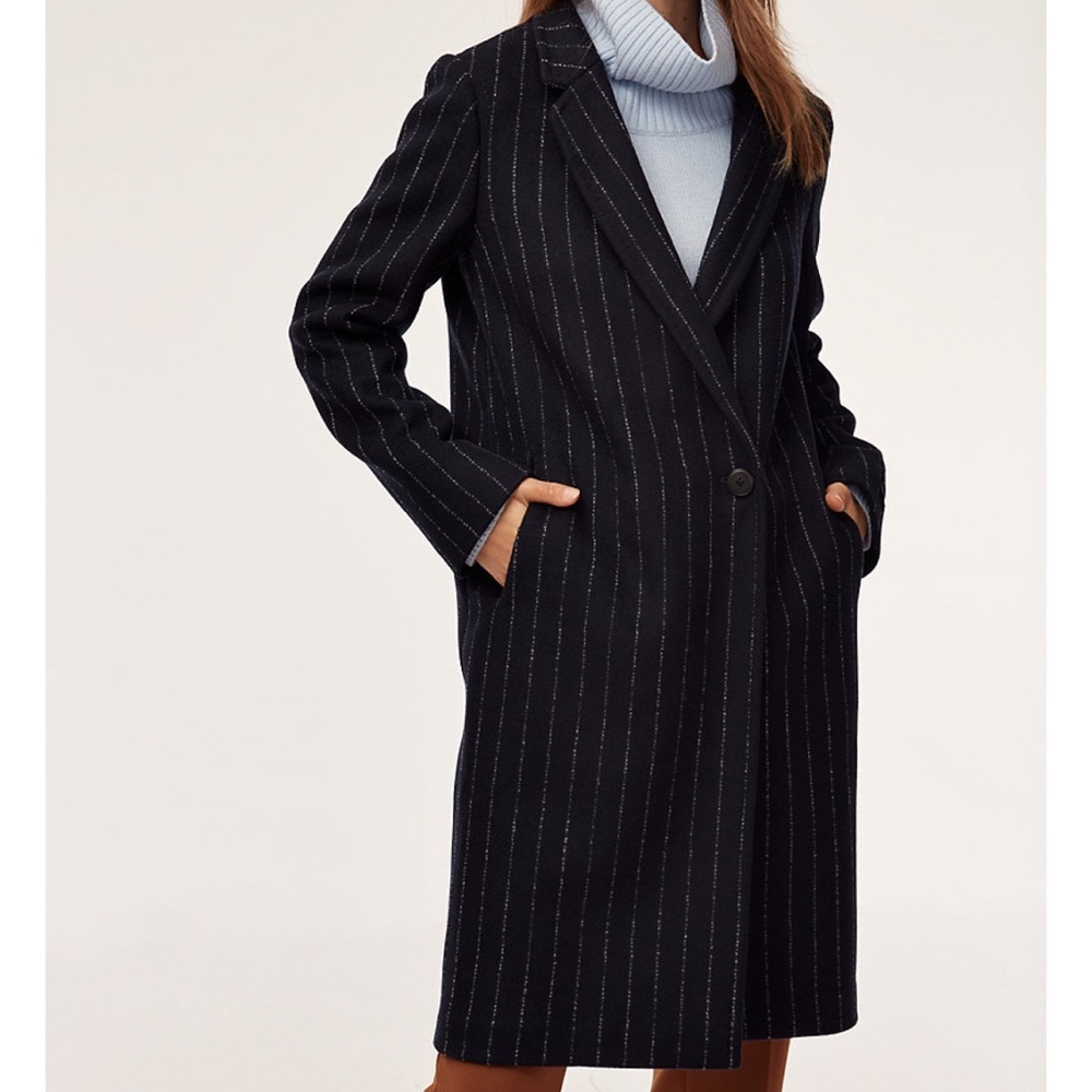 Aritzia Babaton Stedman Cashmere-Wool Coat, S